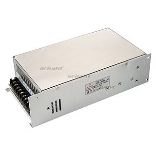 Блок питания HTS-600M-24 (24V, 25A, 600W) (ARL, IP20 Сетка, 3 года)